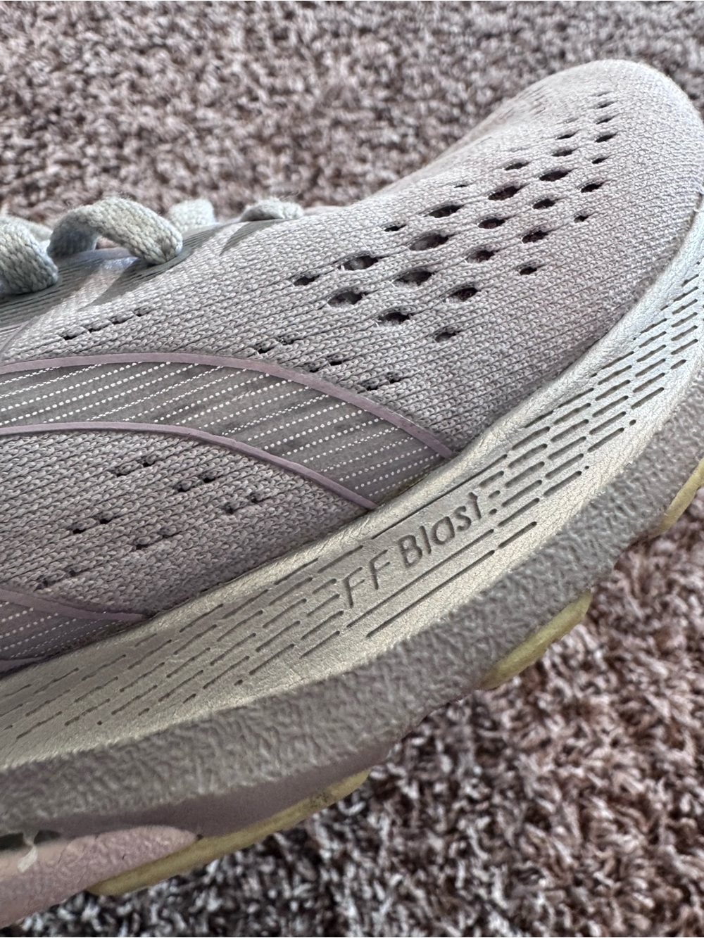 Asics Gel-Kayano 28 Women's Running Shoes Gray Lavendar FF Blast Size 8.5 - Picture 10 of 11